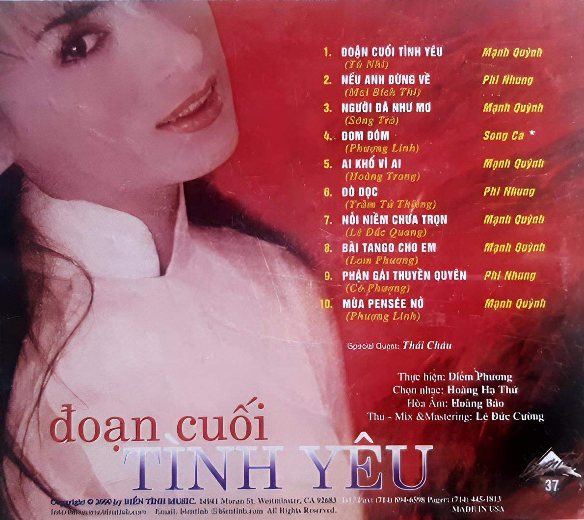 Biển Tình CD037 - Đoạn Cuối Tình Yêu - Phi Nhung & Mạnh Quỳnh