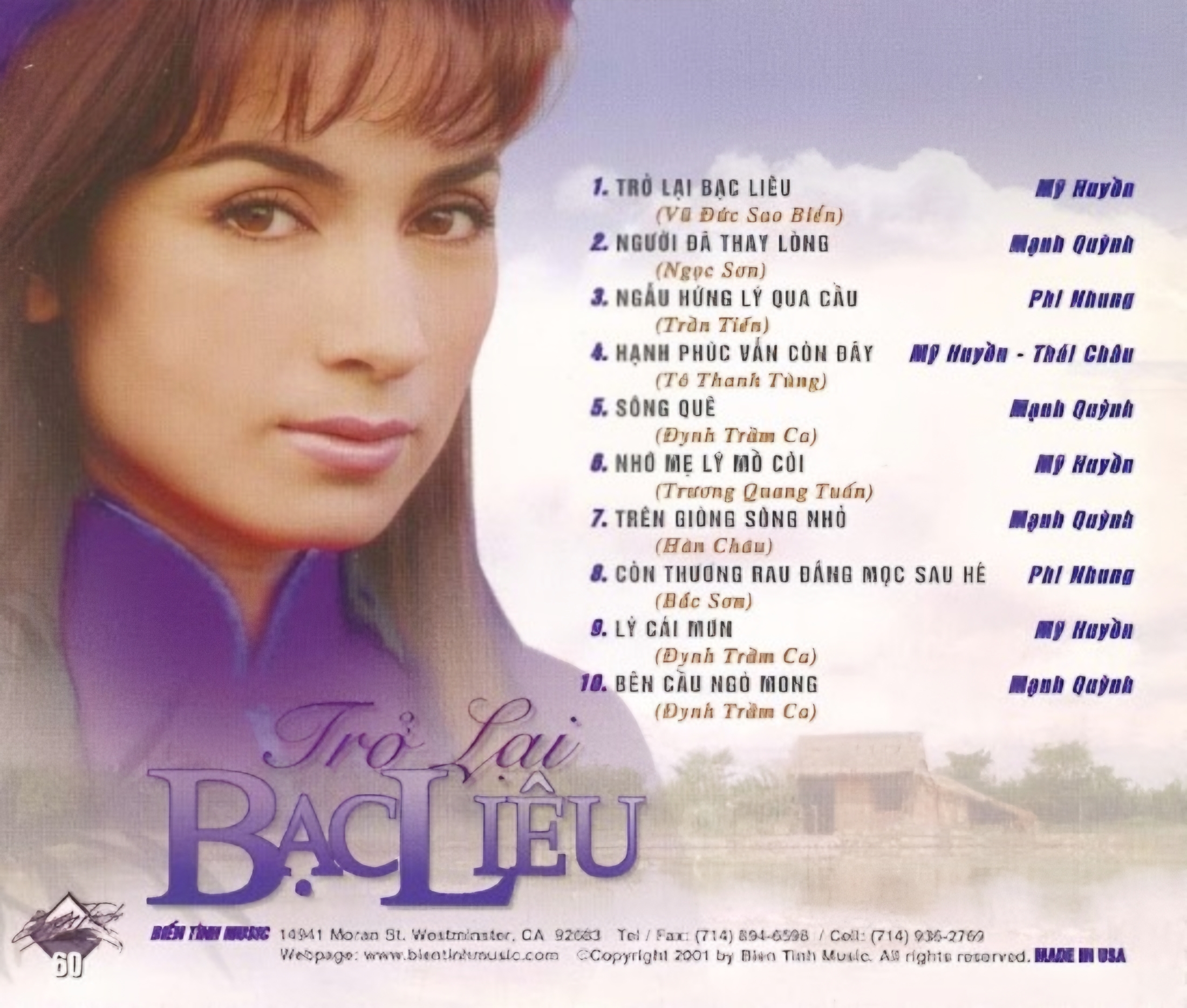 Biển Tình CD060 - Trở Lại Bạc Liêu - Hương Ca Miền Nam 12