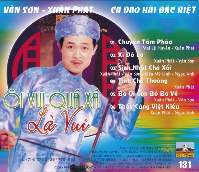 Ca Dao CD131 - Ôi Vui Quá Xá Là Vui