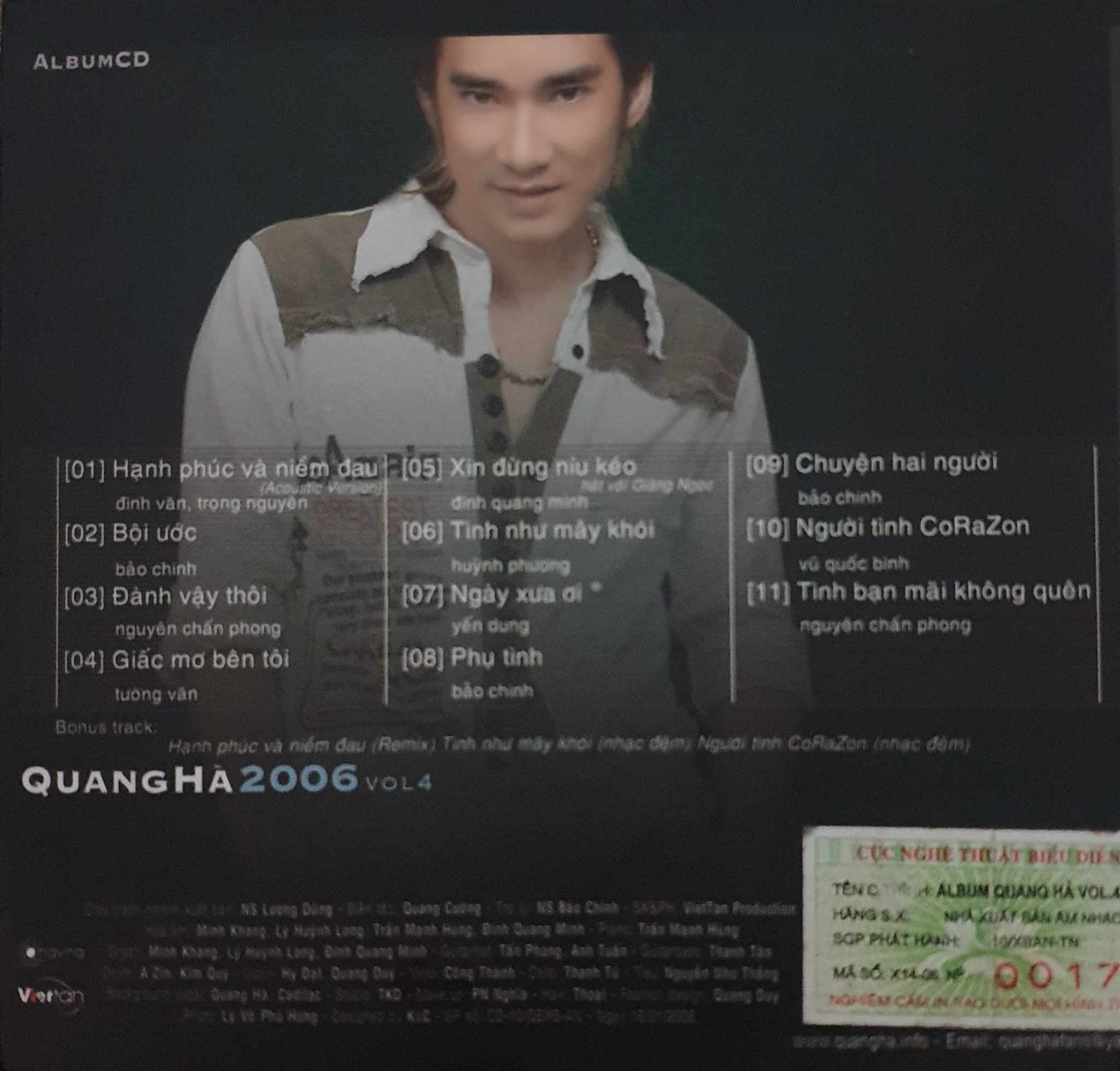 Dihavina CD - Quang Hà Vol 4