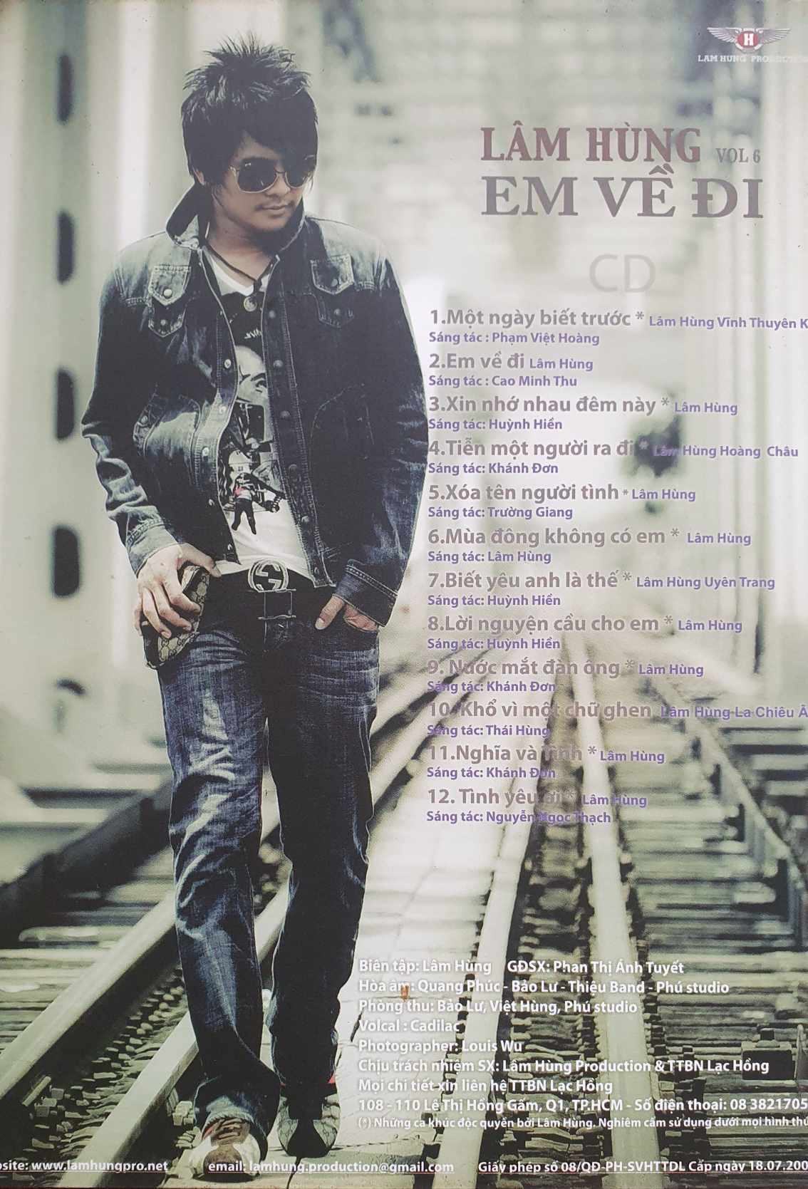 Lâm Hùng CD - Em Về Đi, Một Ngày Biết Trước