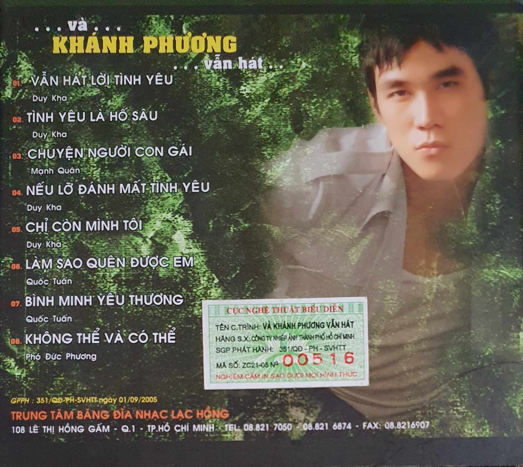 Lạc Hồng CD - Và Khánh Phương Vẫn Hát