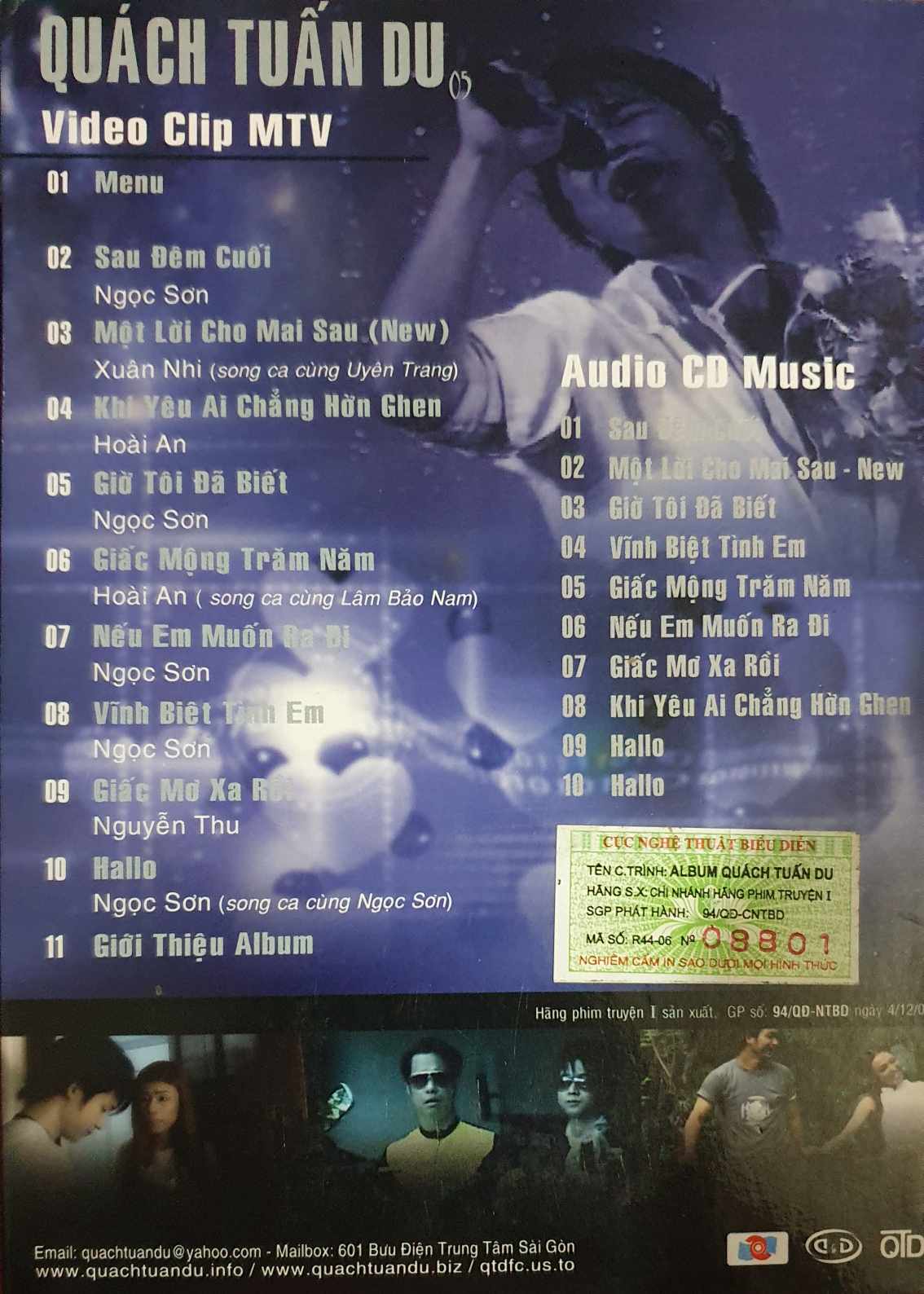 Rạng Đông CD - Nếu Em Muốn Ra Đi - Quách Tuấn Du