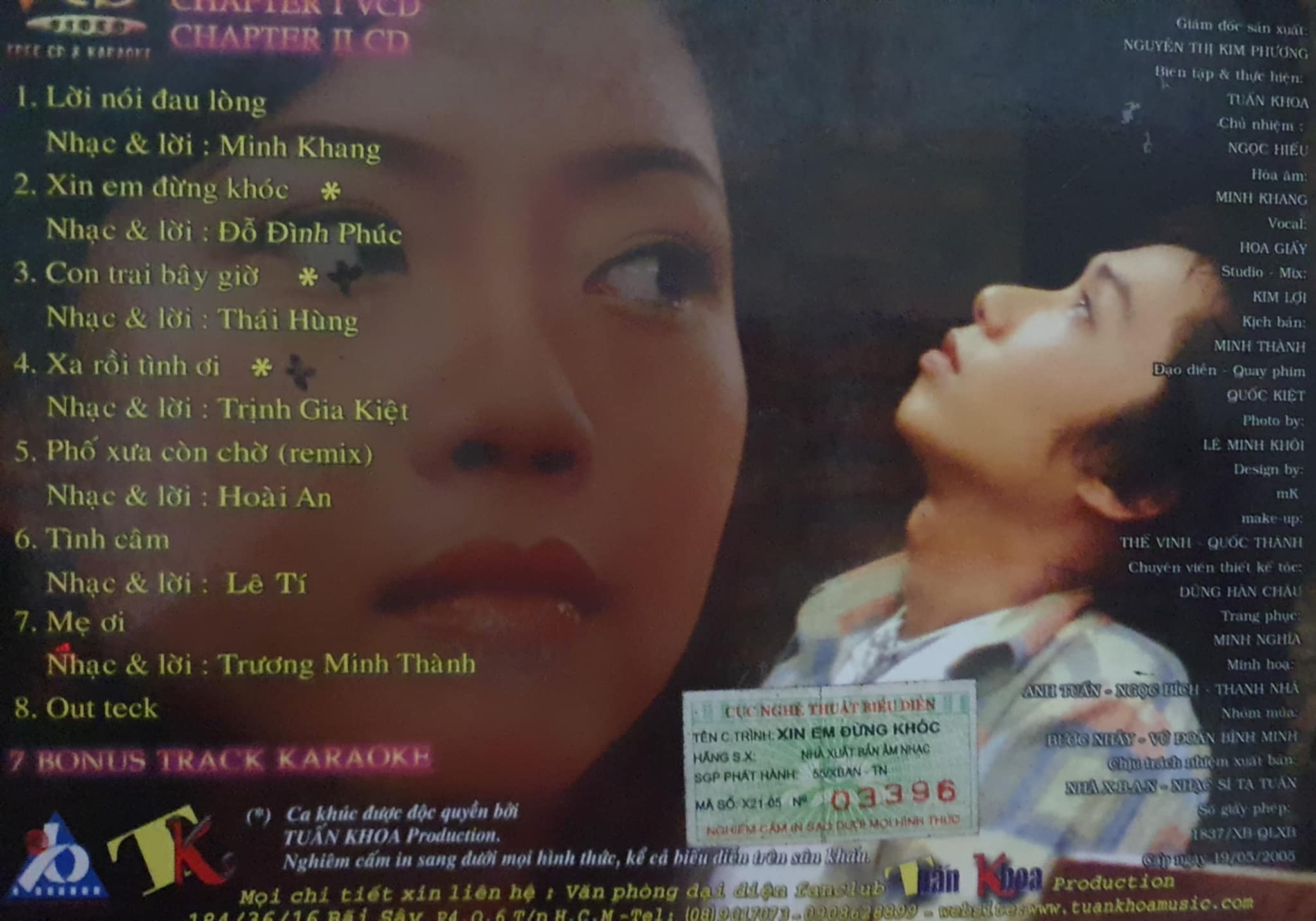 Dihavina CD - Xin Em Đừng Khóc - Tuấn Khoa