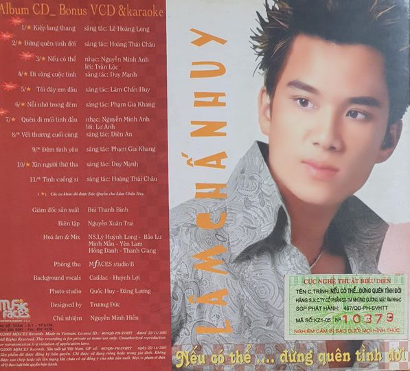Music Faces CD - Nếu Có Thể - Lâm Chấn Huy