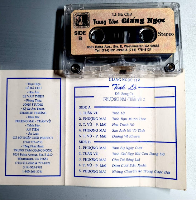 Tape Giáng Ngọc 112 - Tình Lỡ - Phượng Mai & Tuấn Vũ