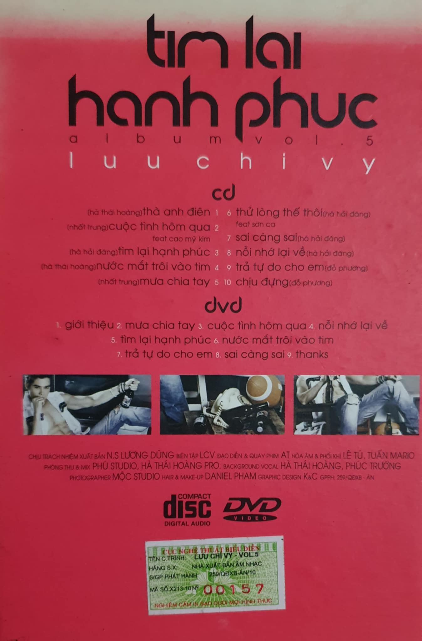 Dihavina CD - Tìm Lại Hạnh Phúc - Lưu Chí Vỹ