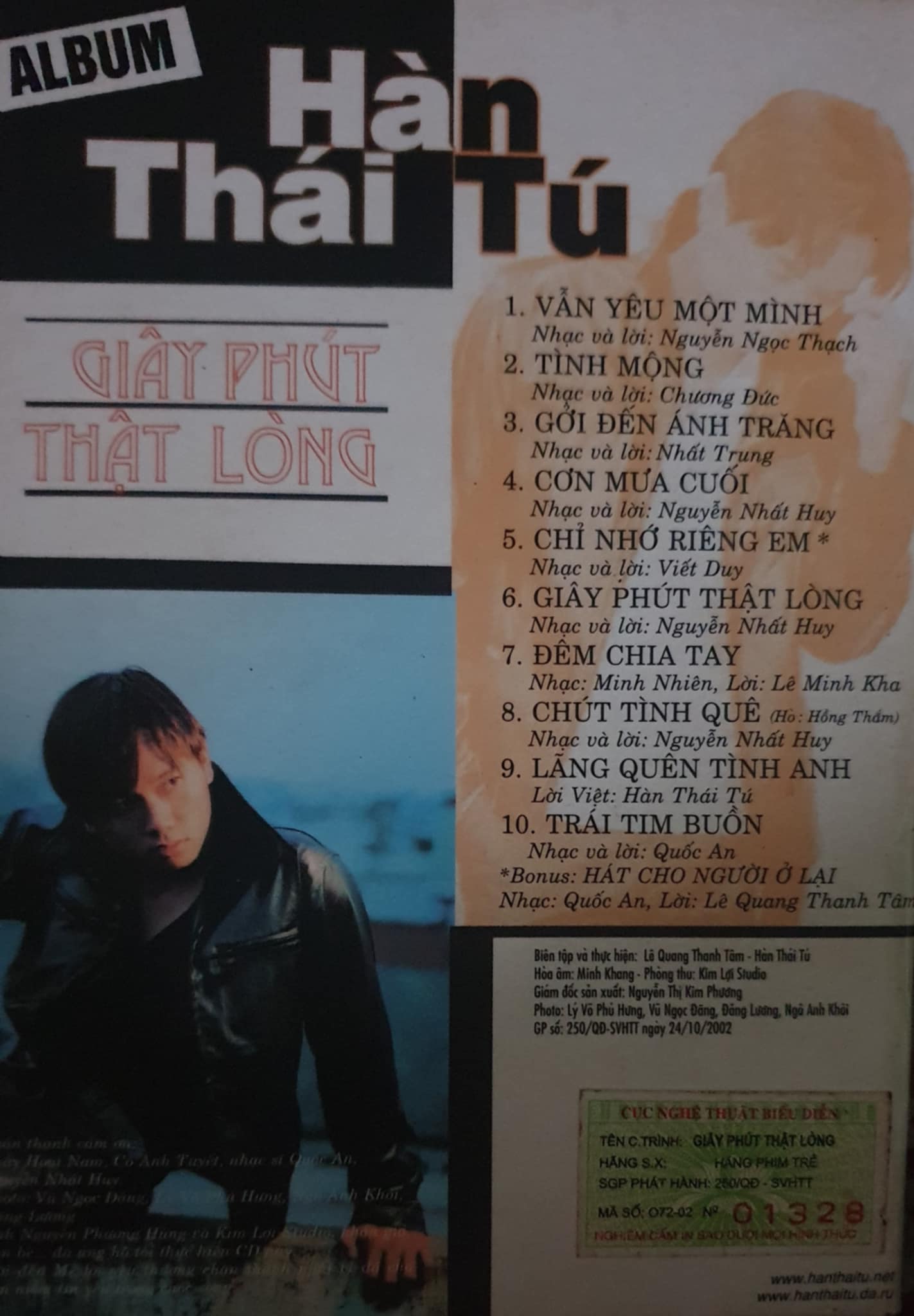 Hãng Phim Trẻ CD - Giây Phút Thật Lòng - Hàn Thái Tú