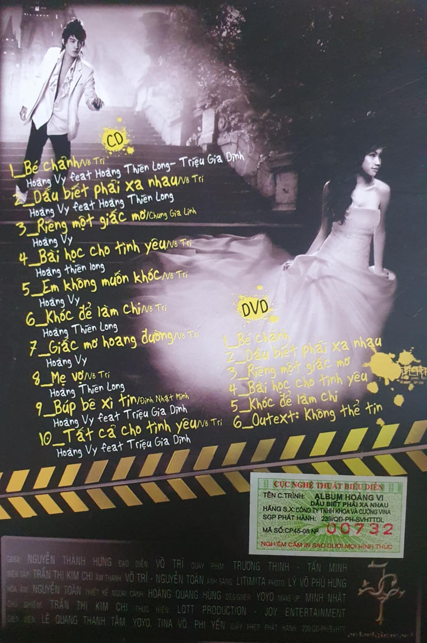 Khoa & Cường Vina CD - Dẫu Biết Phải Xa Nhau - Hoàng Thiên Long & Hoàng Vy