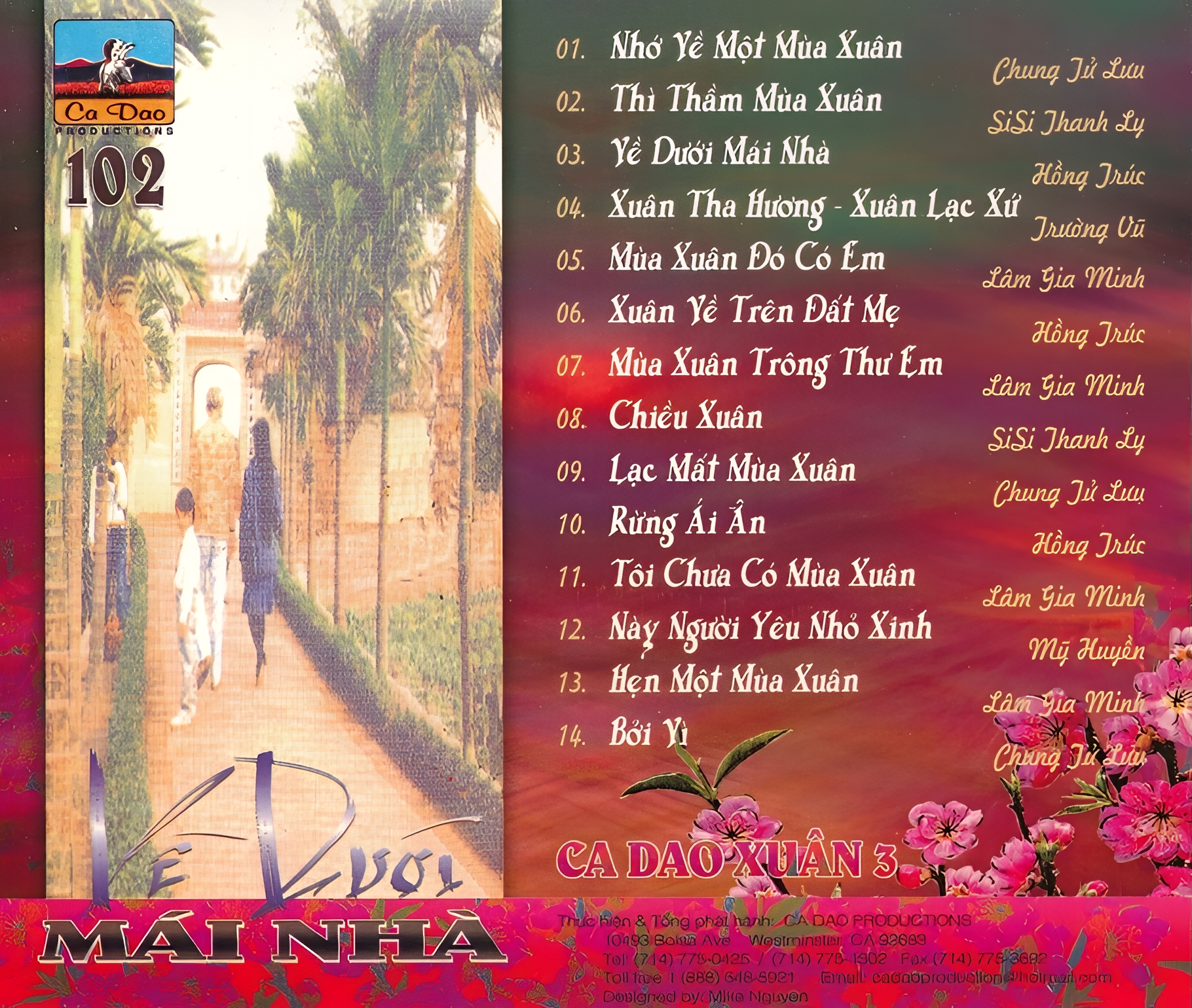 Ca Dao CD102 - Về Dưới Mái Nhà