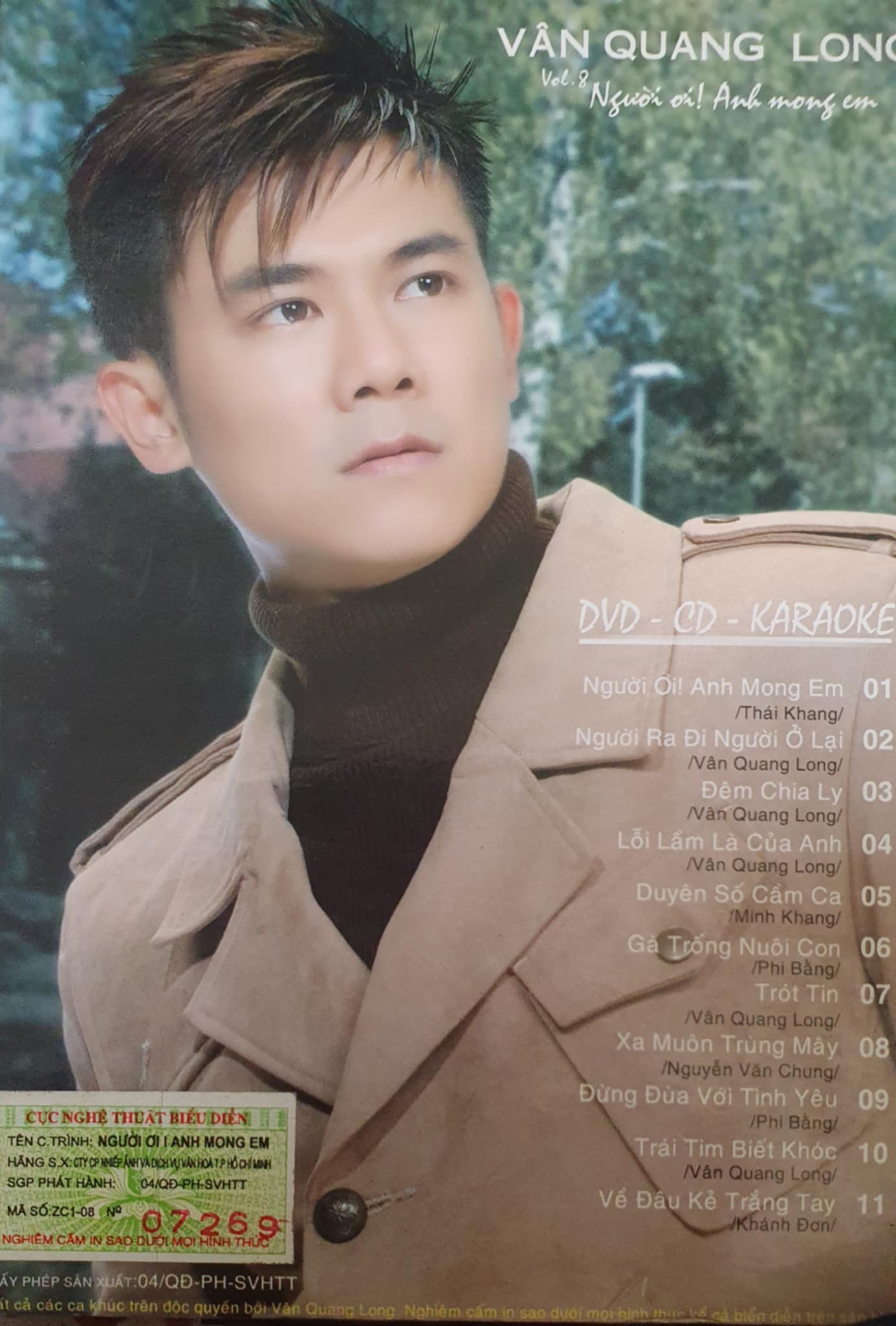 Vafaco CD - Người Ơi! Anh Mong Em - Vân Quang Long