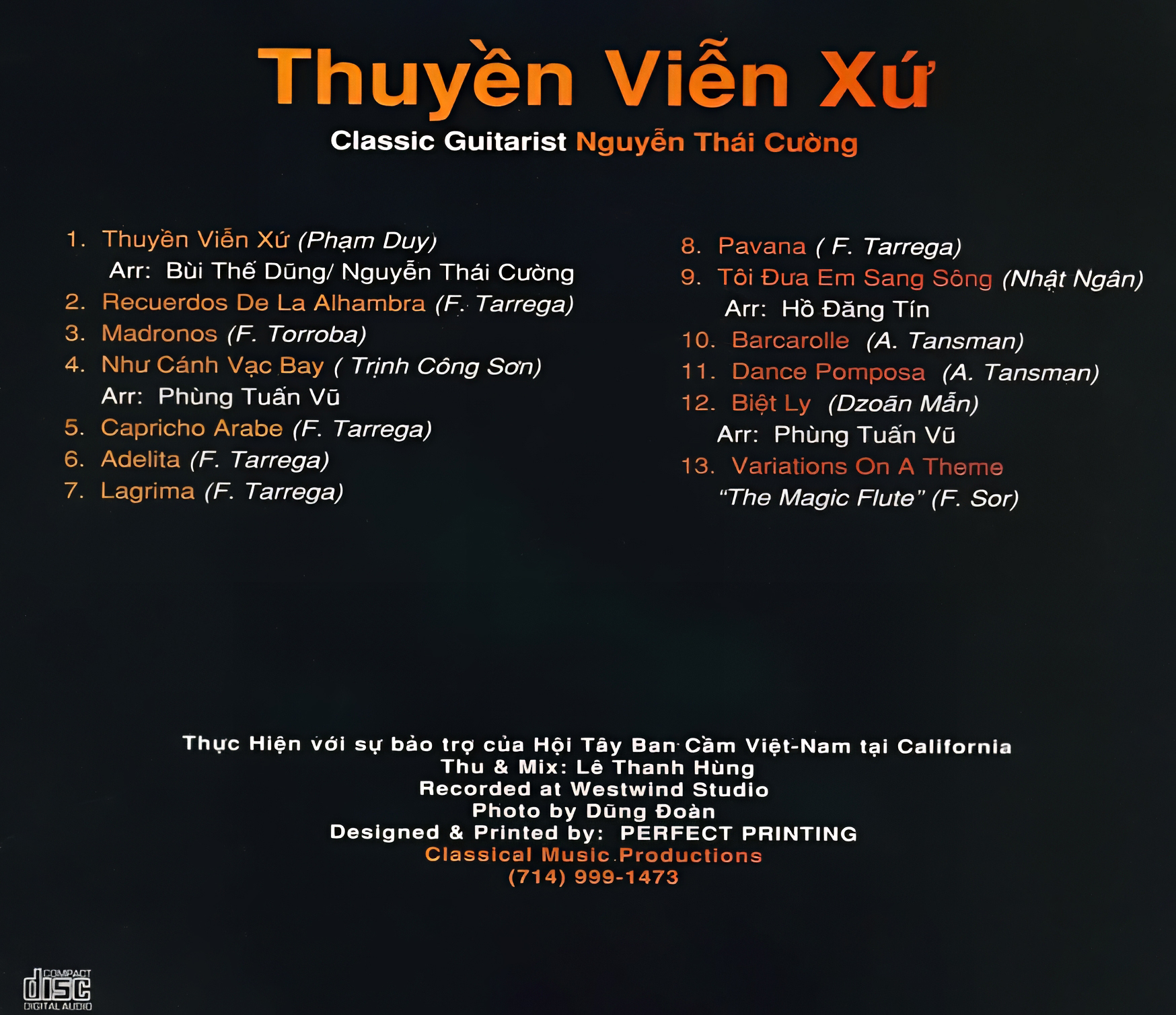 Diễm Xưa CD064 - Thuyền Viễn Xứ - Nguyễn Thái Cường