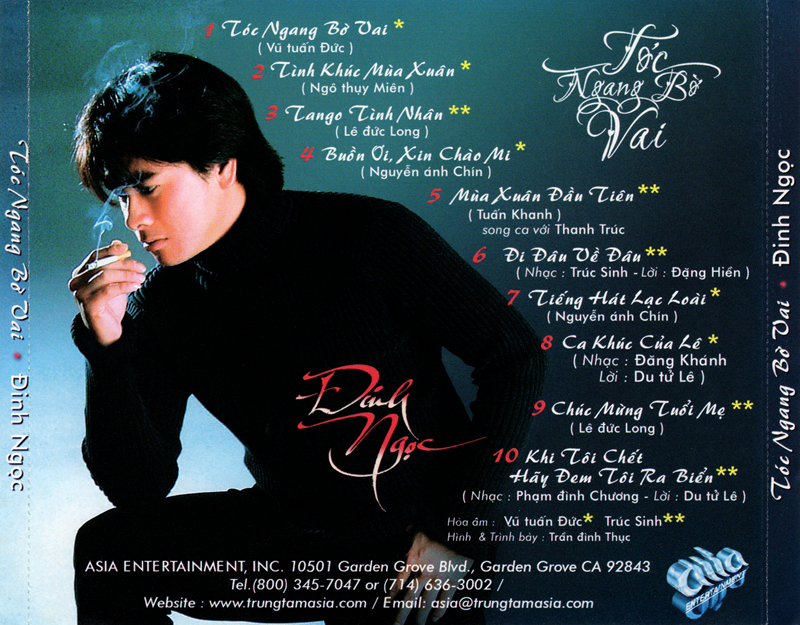 Asia CD - Tóc Ngang Bờ Vai - Đinh Ngọc