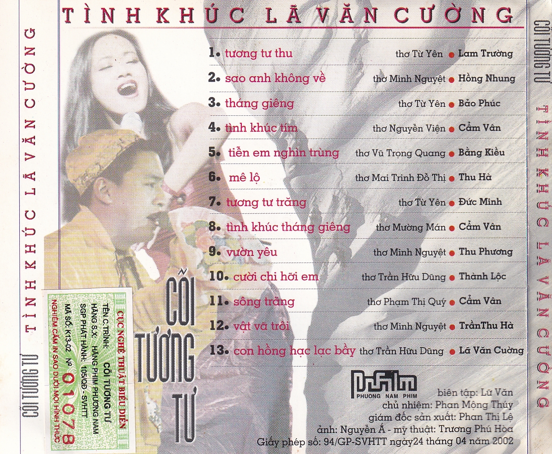 Phương Nam CD - Cõi Tương Tư
