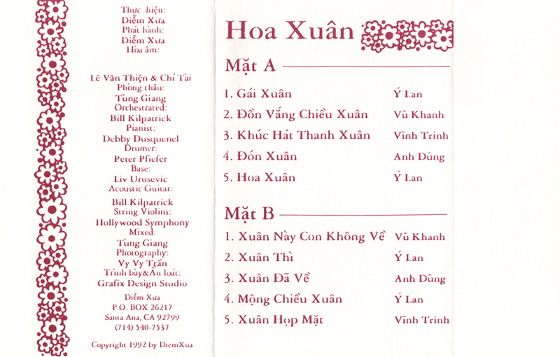 Tape Diễm Xưa 48 - Hoa Xuân