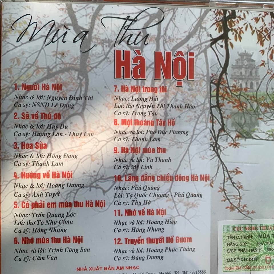 Dihavina CD - Mùa Thu Hà Nội