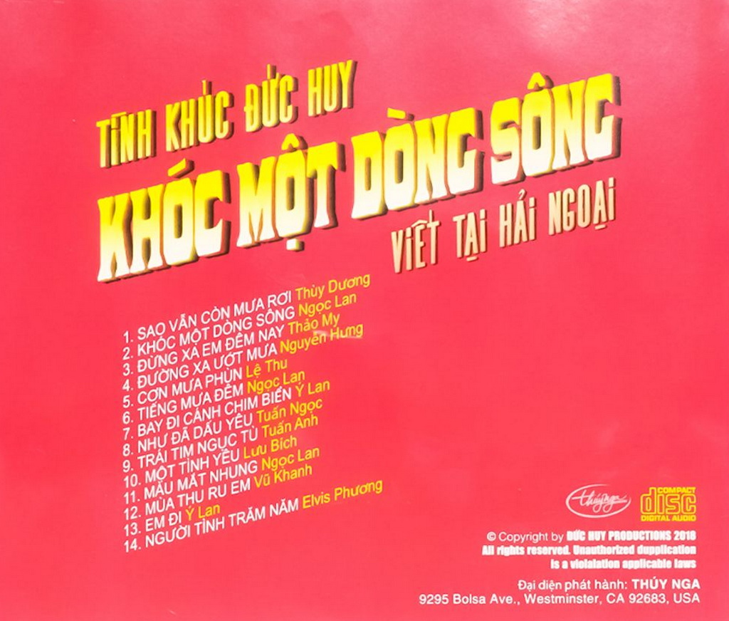 Thúy Nga CD - Khóc Một Dòng Sông