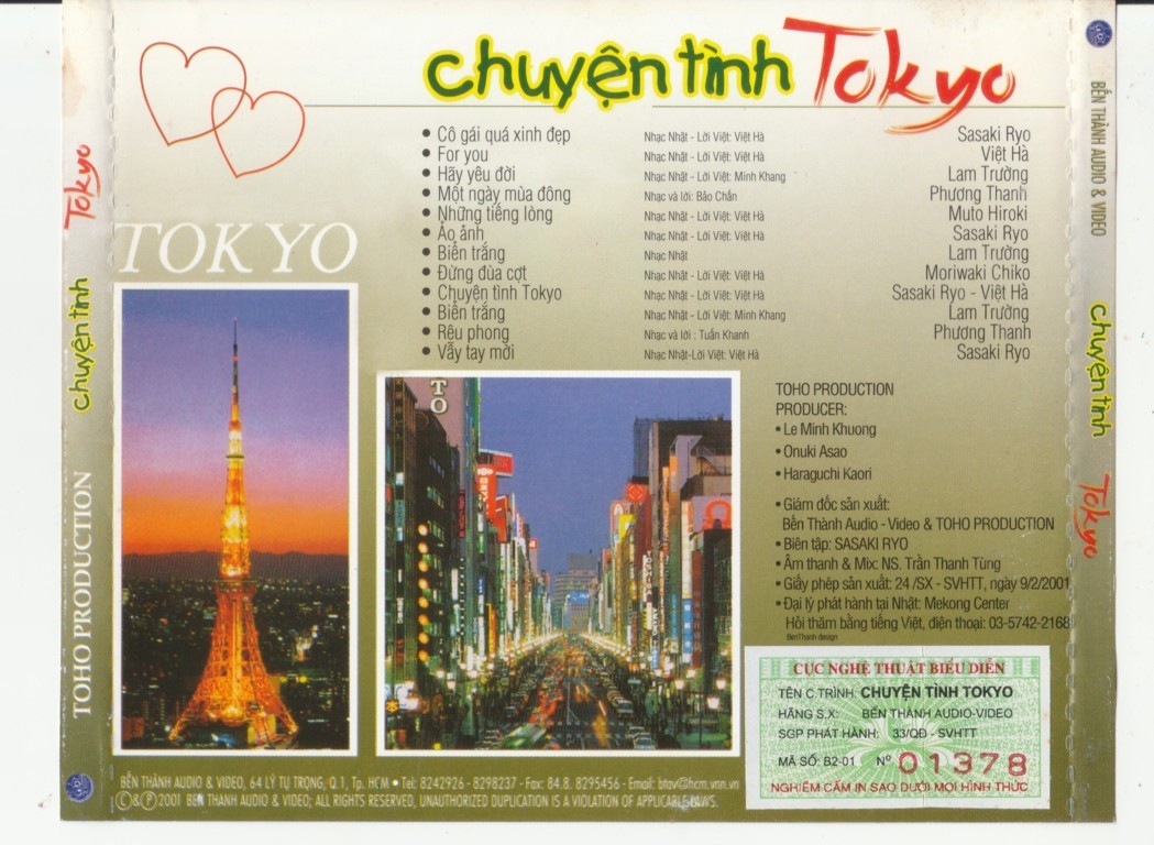 Bến Thành CD - Chuyện Tình Tokyo