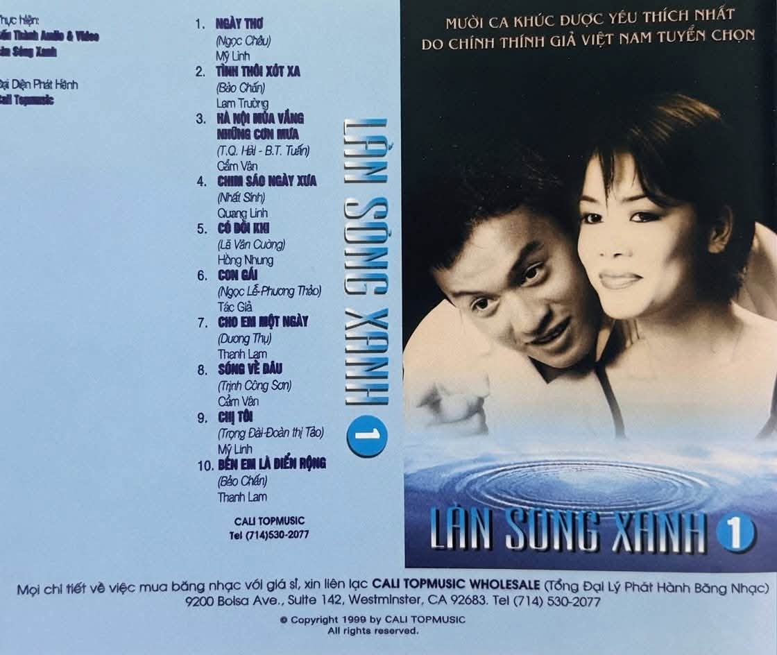 Cali Top Music CD - Làn Sóng Xanh 1