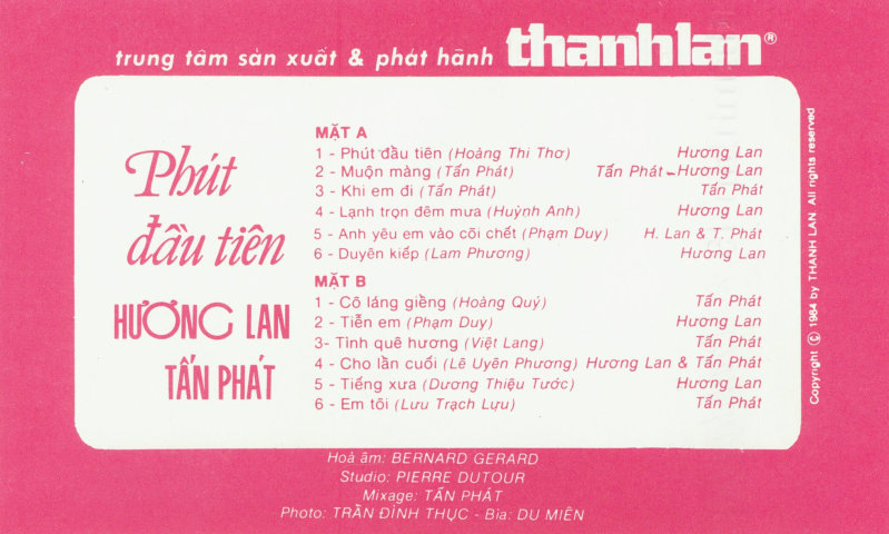 Tape Thanh Lan 15 - Phút Đầu Tiên