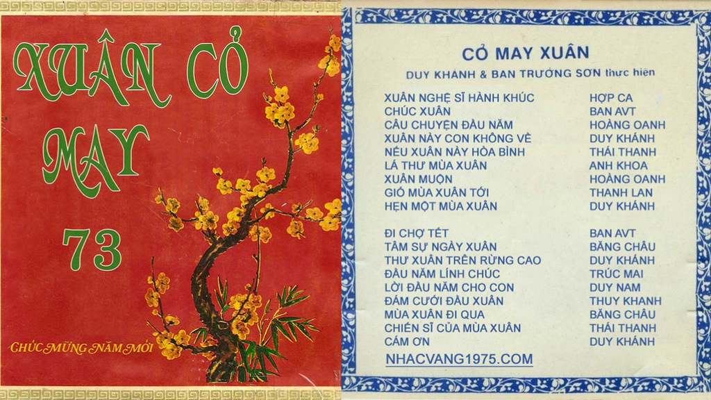 Vinyl Rip - Xuân Cỏ May