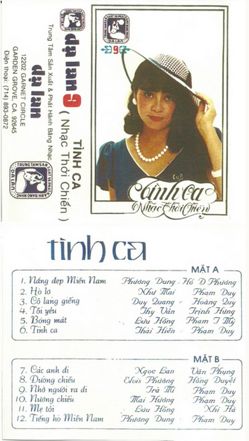 Tape Dạ Lan 09 - Tình Ca