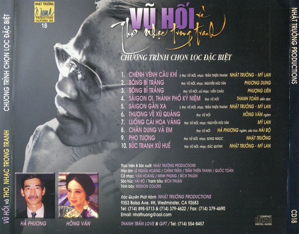 Nhật Trường CD18 - Vũ Hối Và Thơ Nhạc Trong Tranh