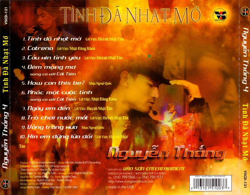Vân Sơn CD131 - Tình Đã Như Mơ