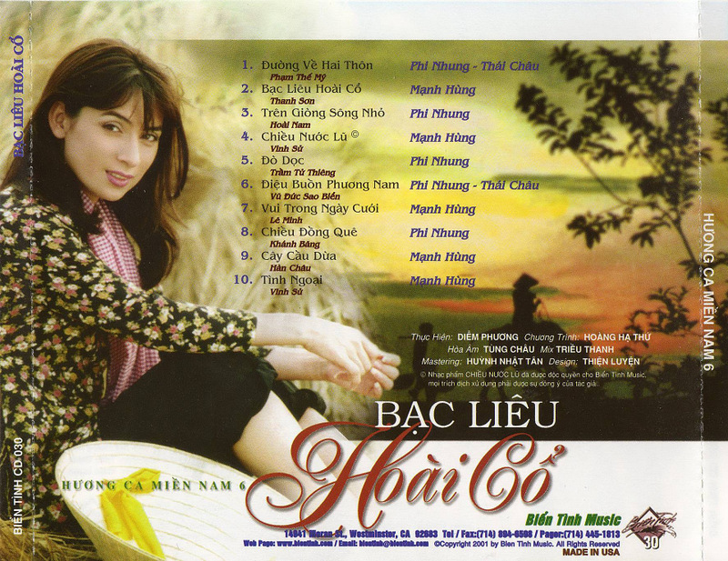 Bạc Liêu Hoài Cổ (Biển Tình CD030)