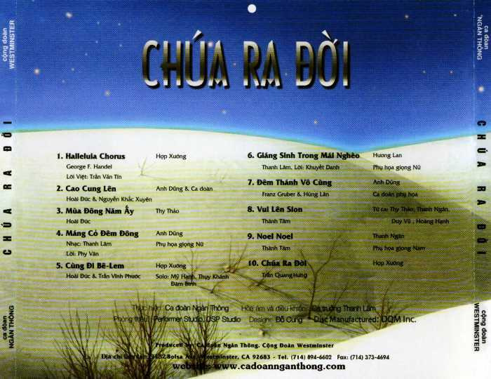 Diễm Xưa CD - Chúa Ra Đời - Ban Ngàn Thông
