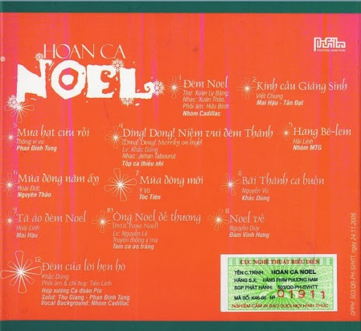 Phương Nam CD - Hoan Ca Noel