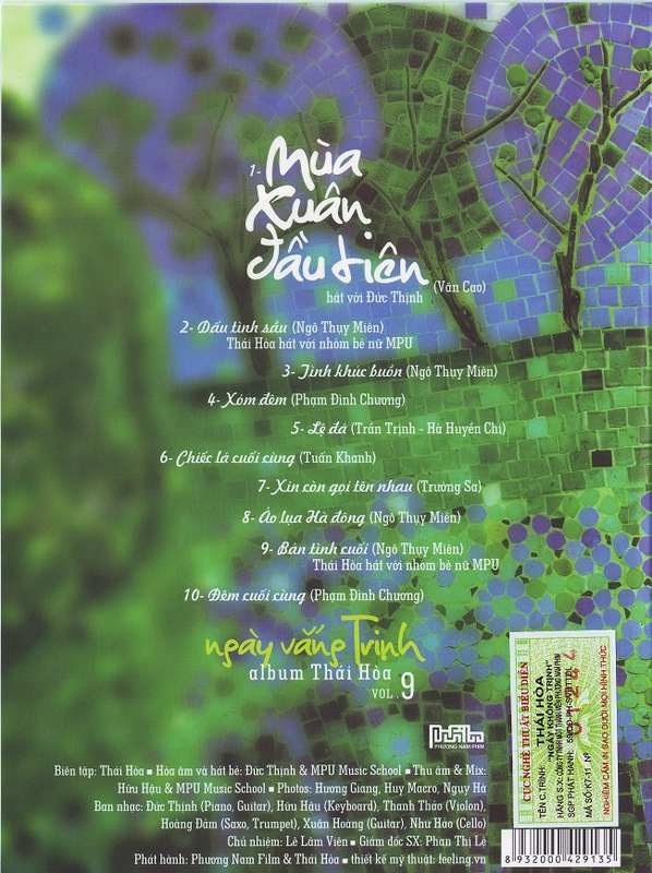 Phương Nam CD - Thái Hòa Vol. 9 - Tình Khúc Trịnh Công Sơn - Mùa Xuân Đầu Tiên