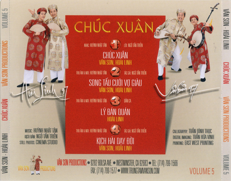 Vân Sơn CD - Chúc Xuân - Vân Sơn & Hoài Linh