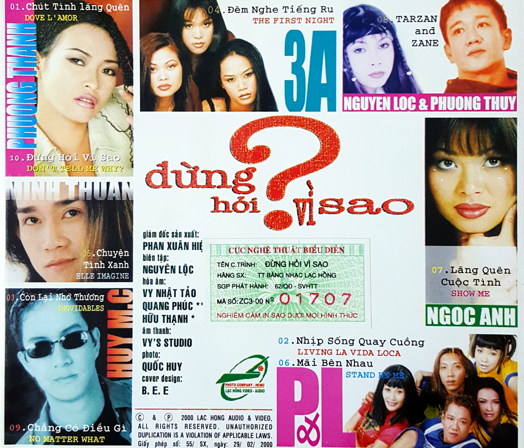 Lạc Hồng CD - Đừng Hỏi Vì Sao