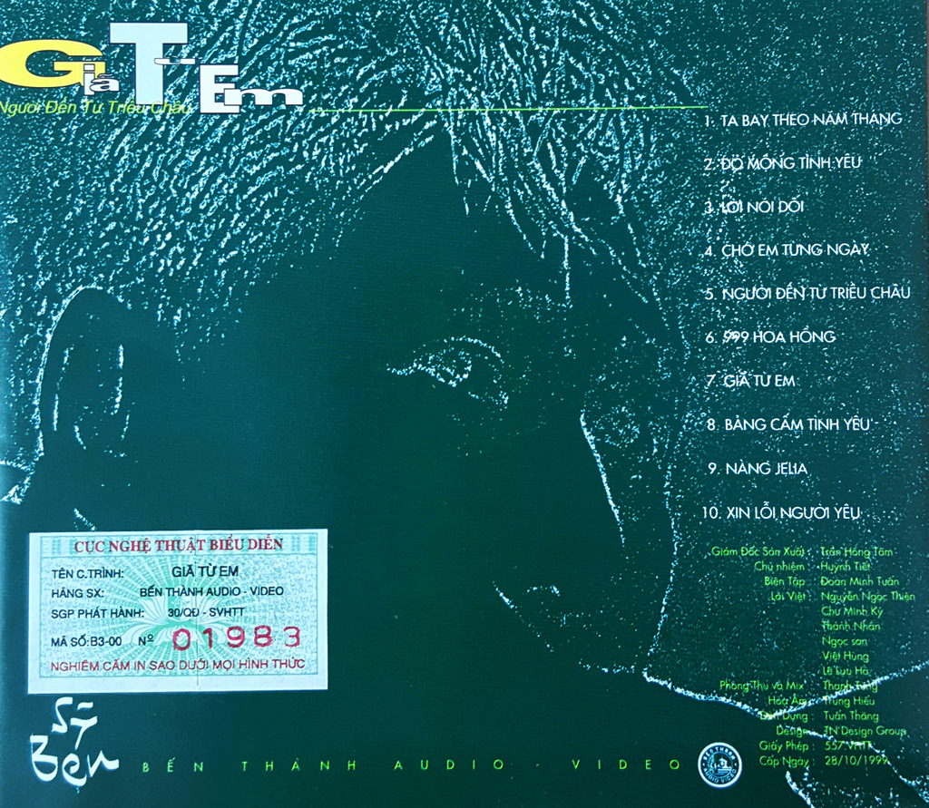 Bến Thành CD - Giã Từ Em, Người Đến Từ Triều Châu