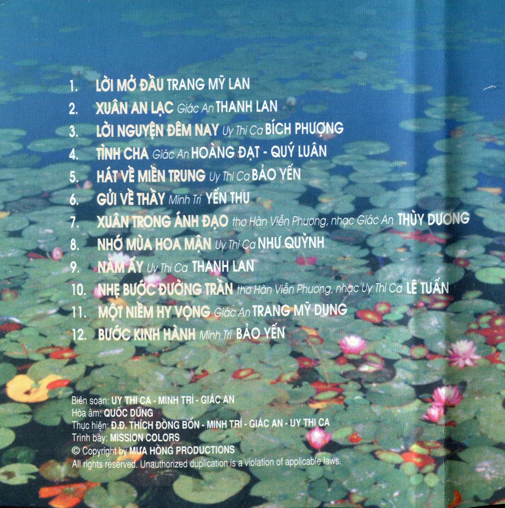 Mưa Hồng CD330 - Nhẹ Bước Đường Trần
