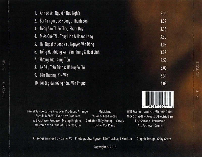 Vũ Anh CD - Hương Xưa
