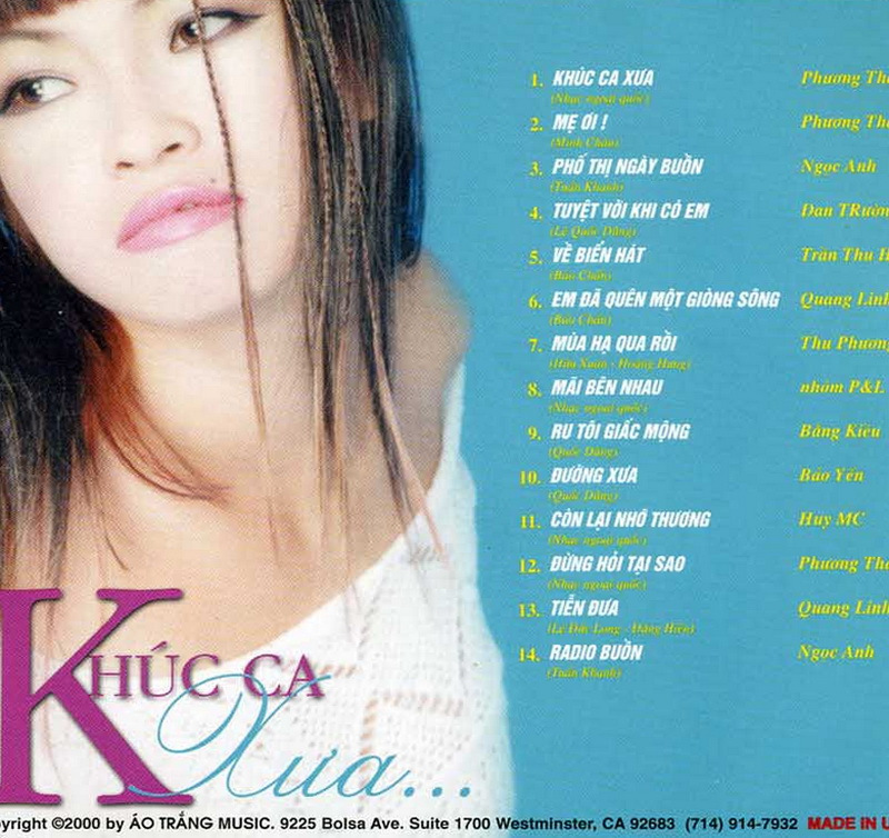 Áo Trắng CD45 - Khúc Ca Xưa