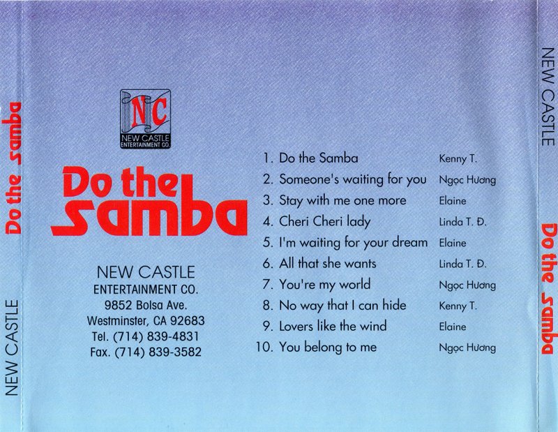 New Castle CD - Do The Samba