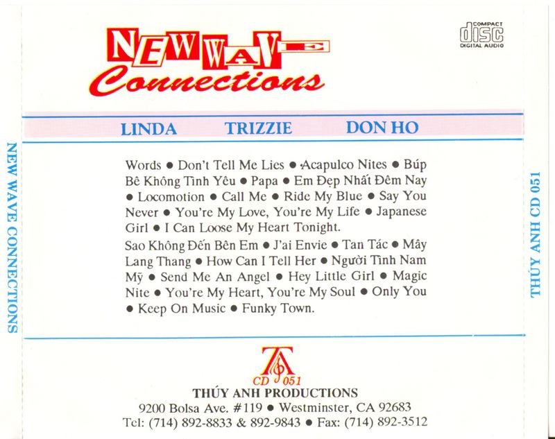 Thúy Anh CD051 - New Wave Connections