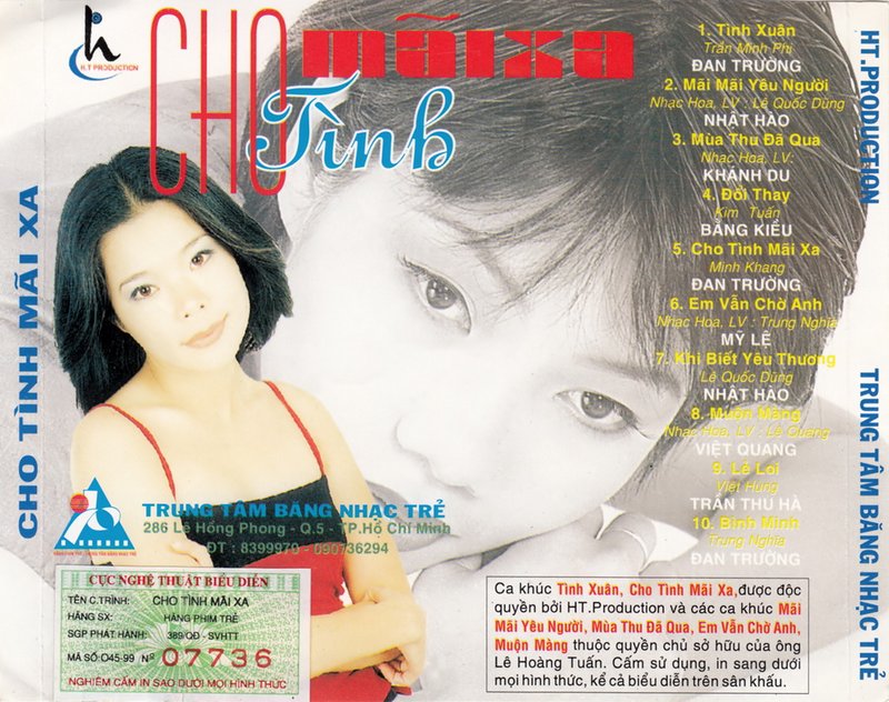 Băng Nhạc Trẻ CD - Cho Tình Mãi Xa