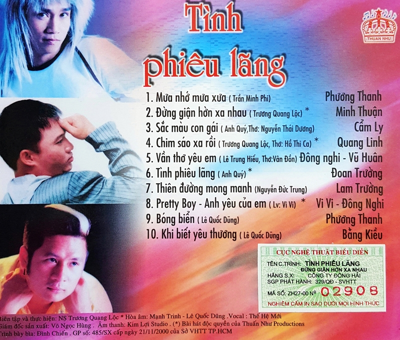 Đông Hải CD - Tình Phiêu Lãng