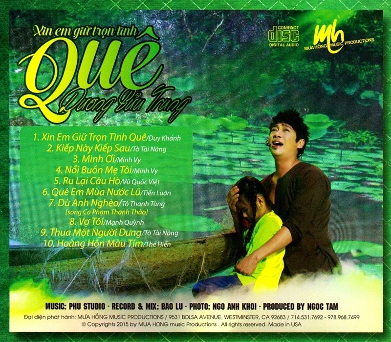 Mưa Hồng CD - Xin Em Giữ Trọn Tình Quê