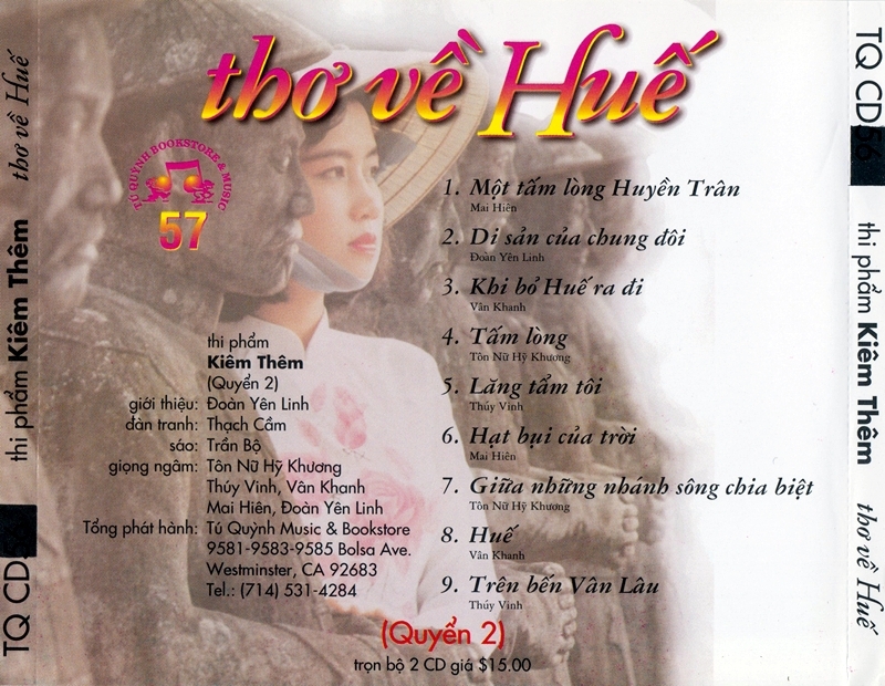 Tú Quỳnh CD057 - Thơ Về Huế 2