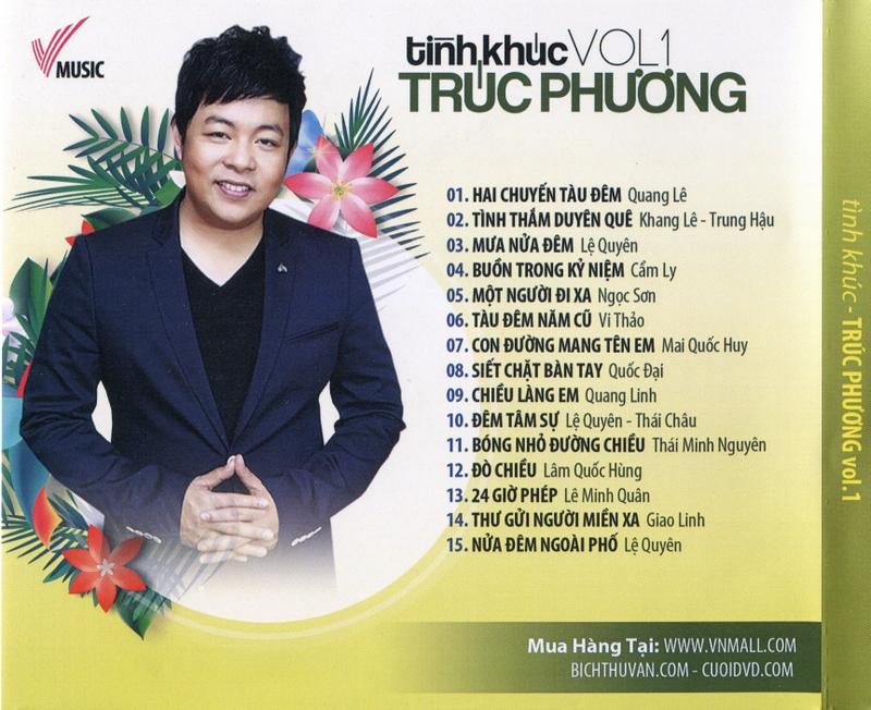 VMusic CD - Tình Khúc Trúc Phương Vol 1