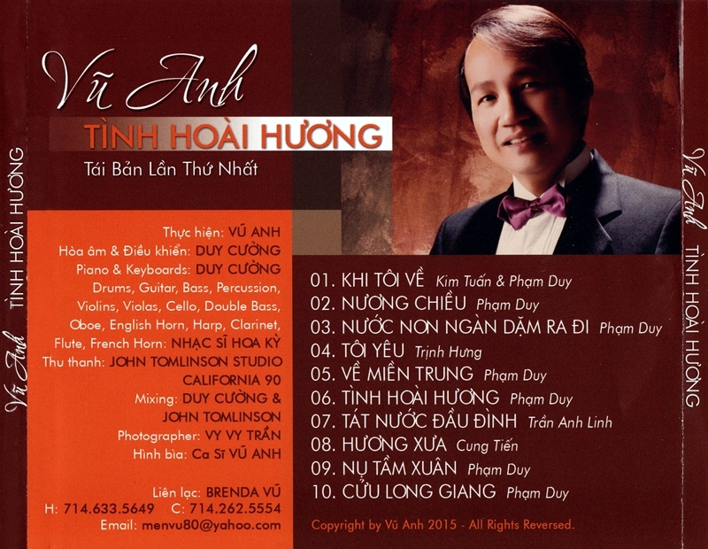 Vũ Anh CD - Tình Hoài Hương