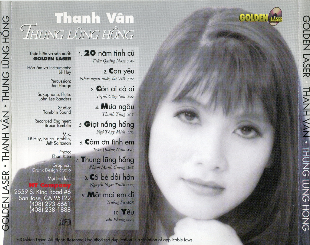 Golden Laser CD - Thung Lũng Hồng