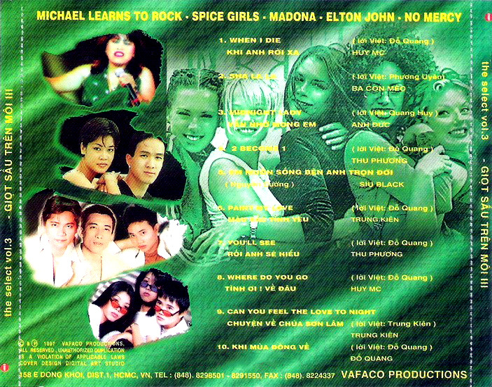 Vafaco CD - Giọt Sầu trên Môi 3