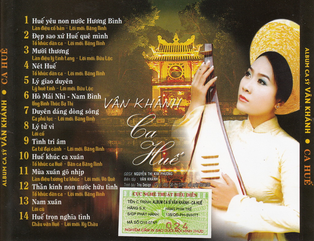 Hãng Phim Trẻ CD - Vân Khánh - Ca Huế