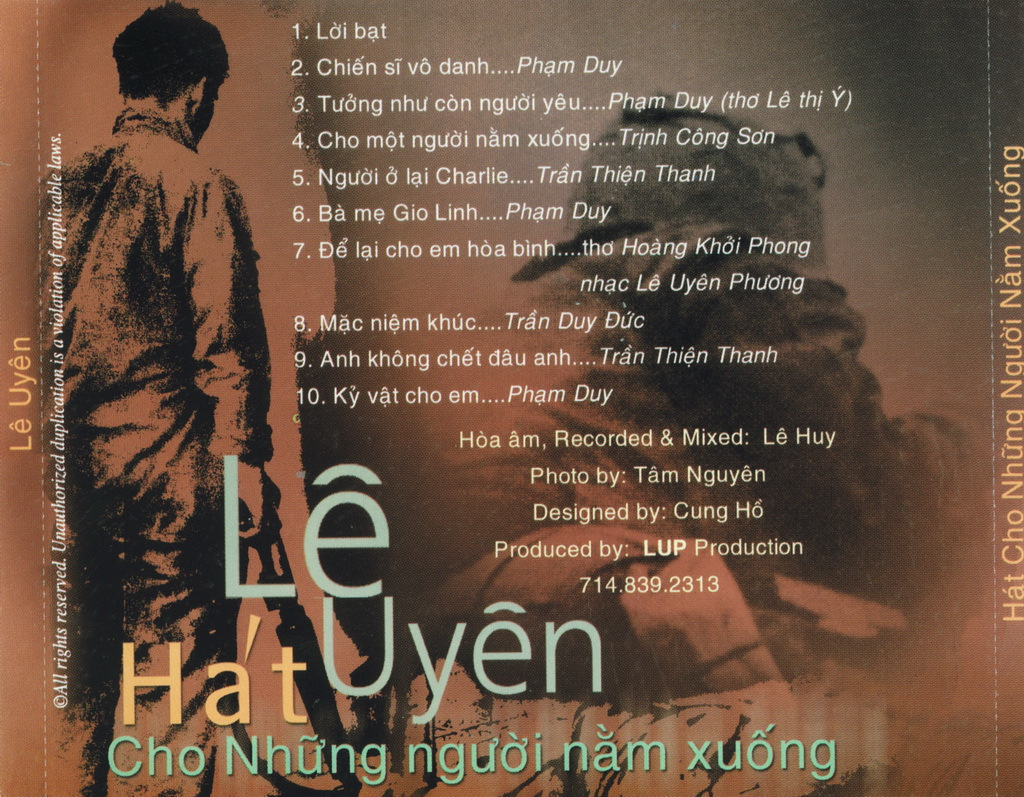 LUP CD - Hát Cho Những Người Nằm Xuống